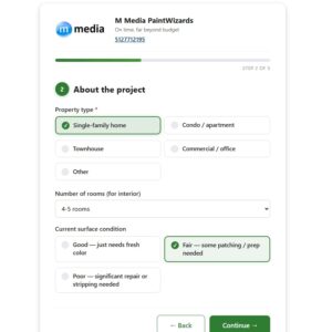 Contact Wizard – Painting Lead Form