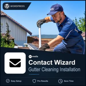 Contact Wizard – Gutter Cleaning Installation Lead Form