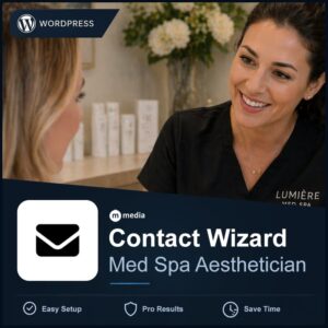 Contact Wizard – Med Spa Aesthetician Lead Form
