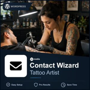 Contact Wizard – Tattoo Artist Lead Form