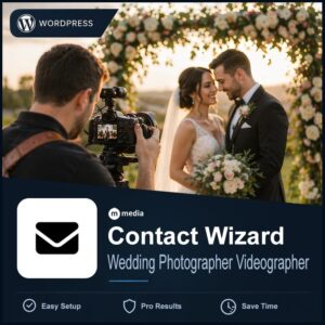 Contact Wizard – Wedding Photographer Videographer Lead Form